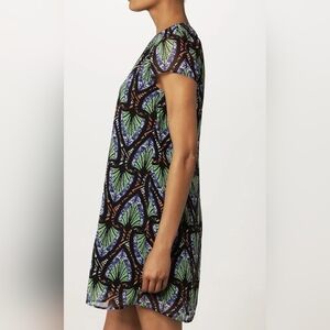 MIM COLORFUL DRESS SIZE SMALL FLARE FIT